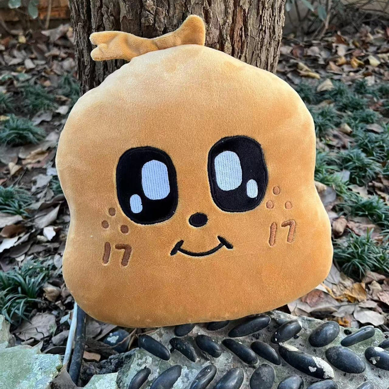 Cartoon Seventeen Face Cushion Plush Pillow