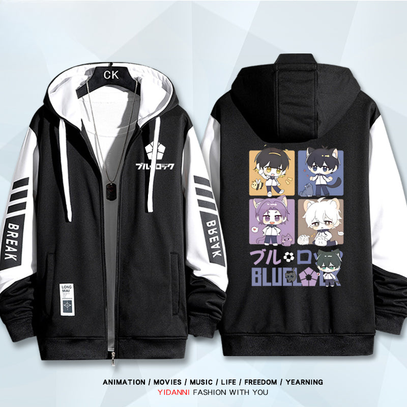 Men's and Women's Anime Printed Hoodie