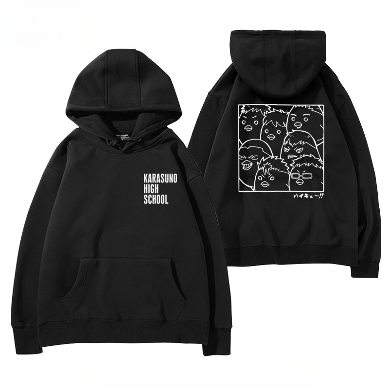 Women's Hinata Karasuno High Casual Hoodie