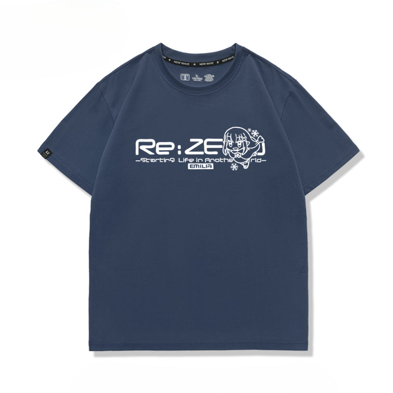 Unisex Anime Graphic Short Sleeve T-Shirt