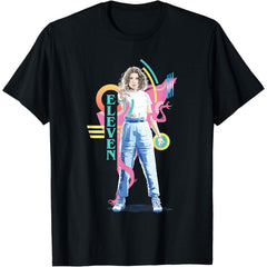 Vintage Retro Eleven Superpowered 80's Icon T-Shirt