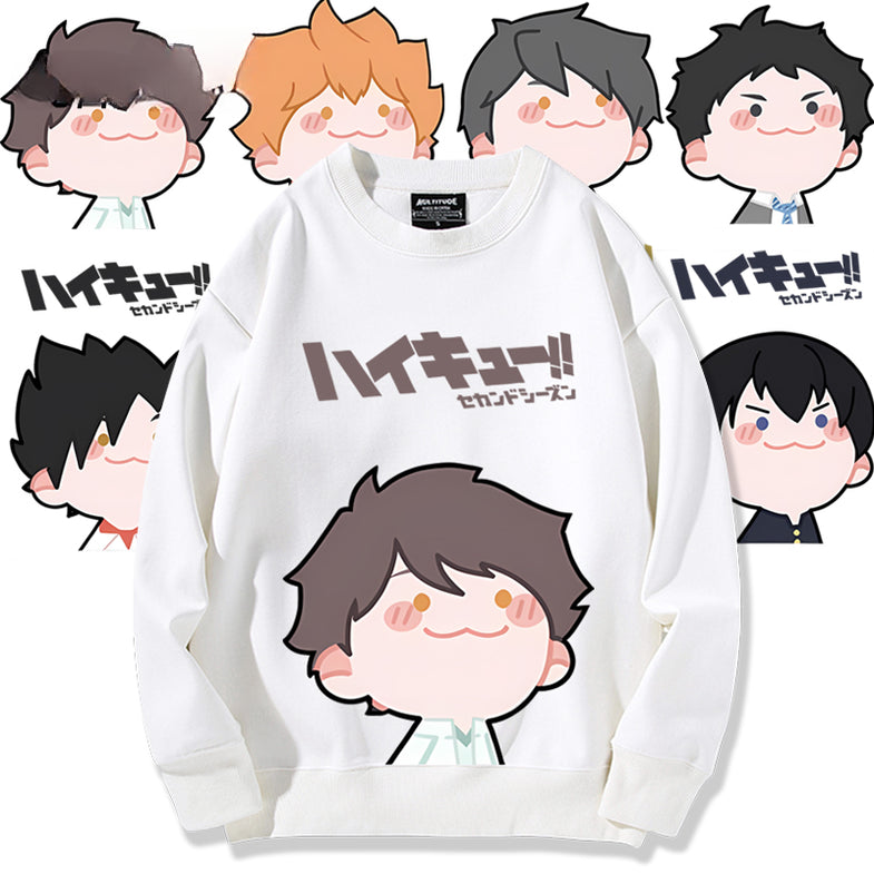 Cute Hinata Anime Pullover Sweatshirt