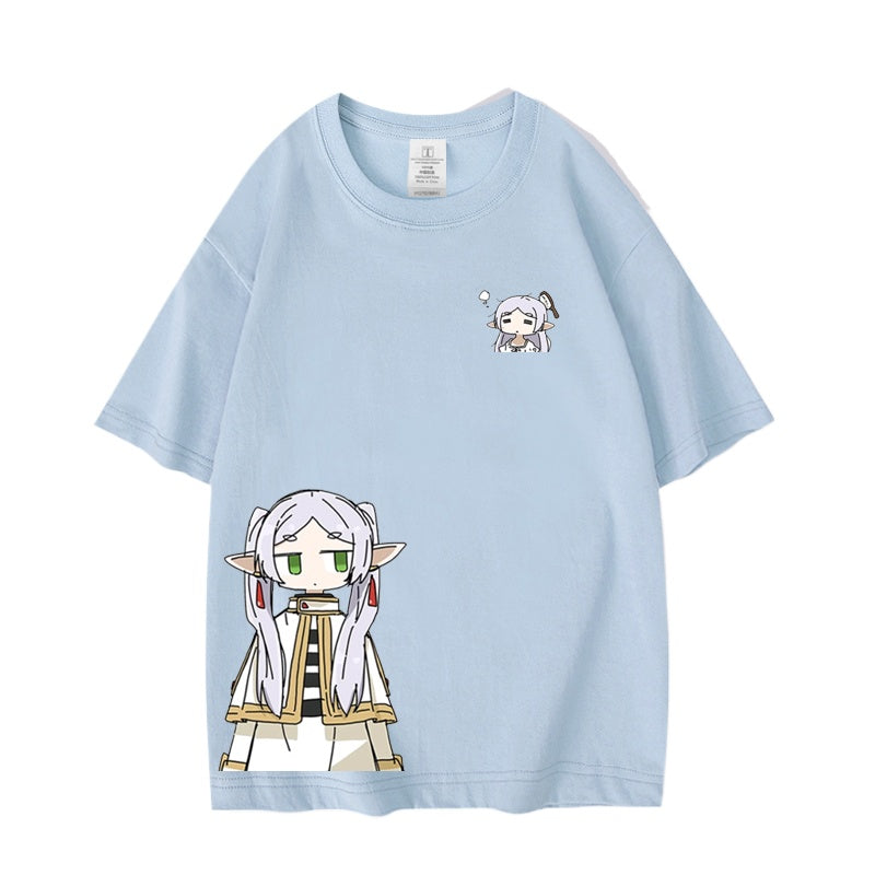 Creative Anime Short Sleeve Cotton T-Shirt