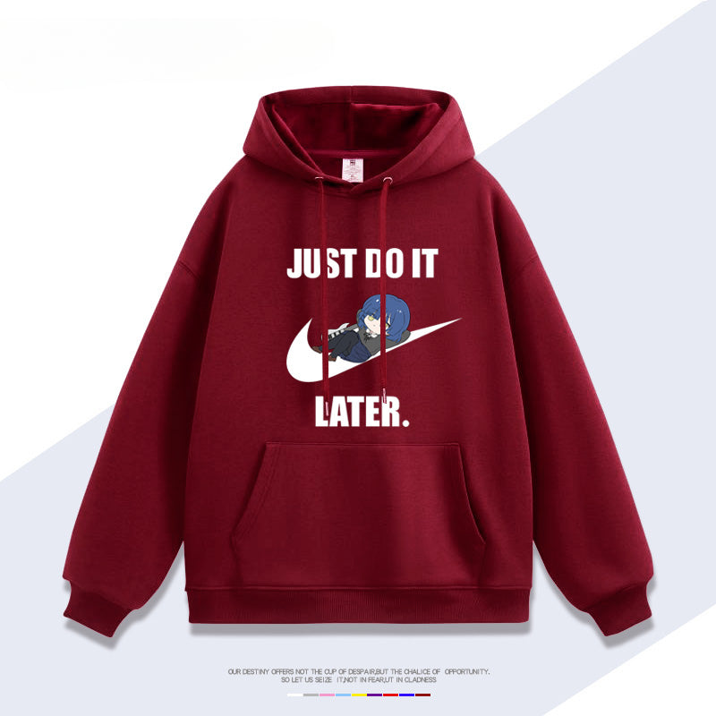 Anime Yamada Just Do It Later Hoodie