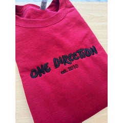 1D Est. 2010 Embroidered Crewneck Sweatshirt