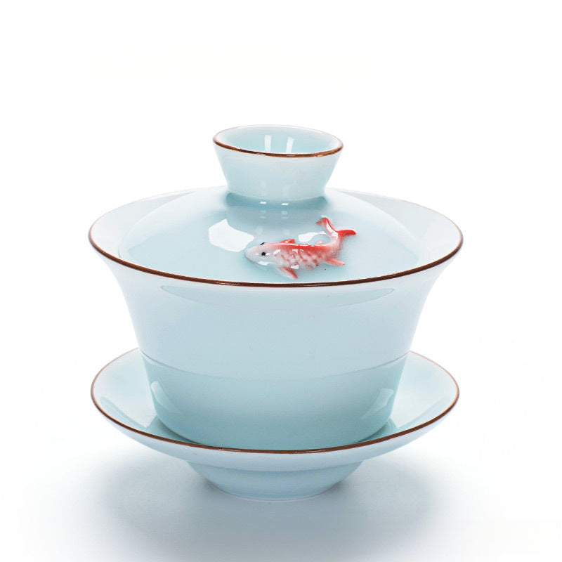 Fish Bowl KungFu Tea Set