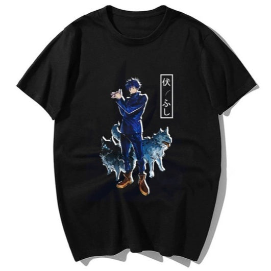 Men's Gojo Printed Short Sleeve Crew Neck T-Shirt