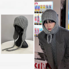 Karina Same Style Knitted Wool Hat