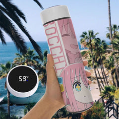 Anime Temperature Display Thermos Cup