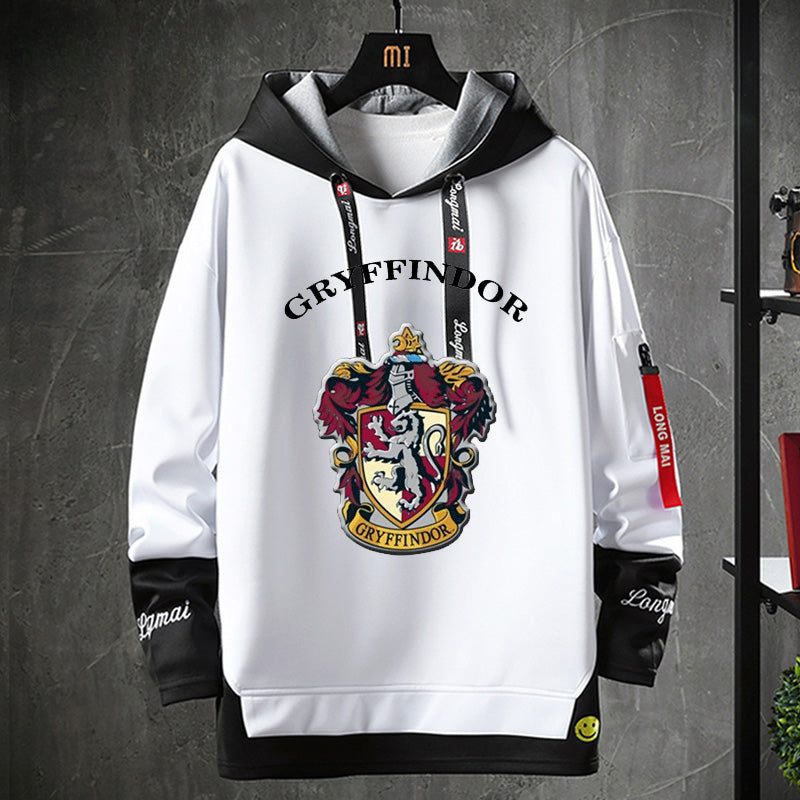 Unisex Slytherin Hogwarts Pullover Hoodie