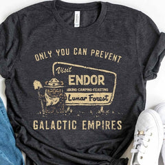 Ewok Endor Pattern Printed Sweatshirt