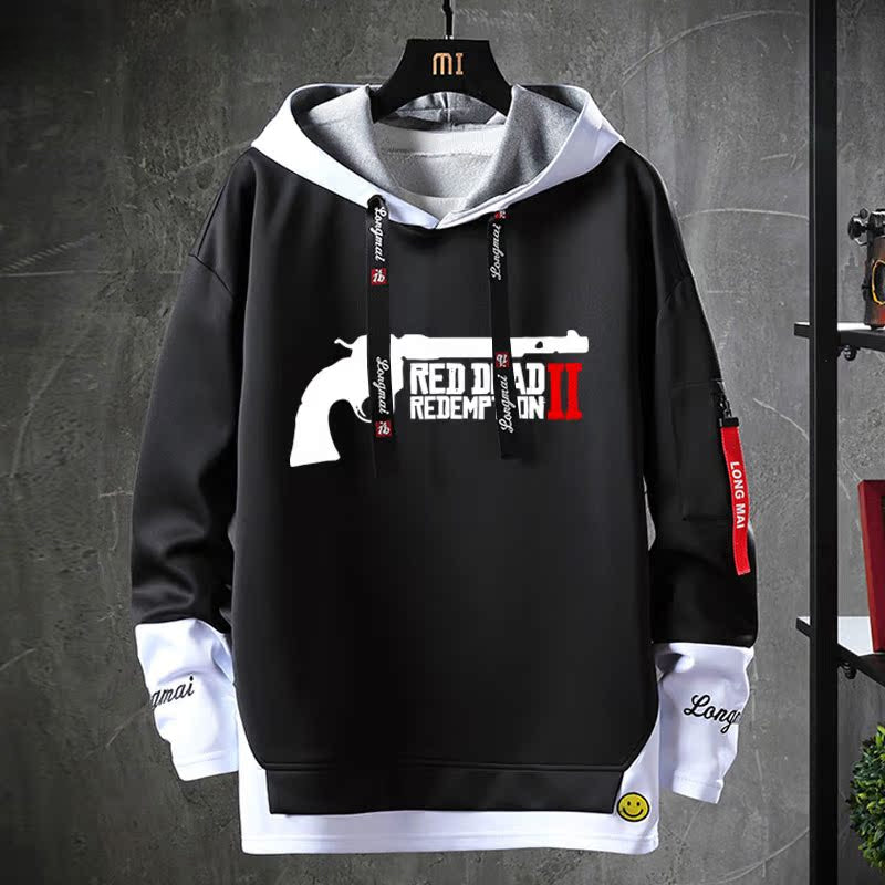 Unisex Trendy Game Loose Pullover Hoodie