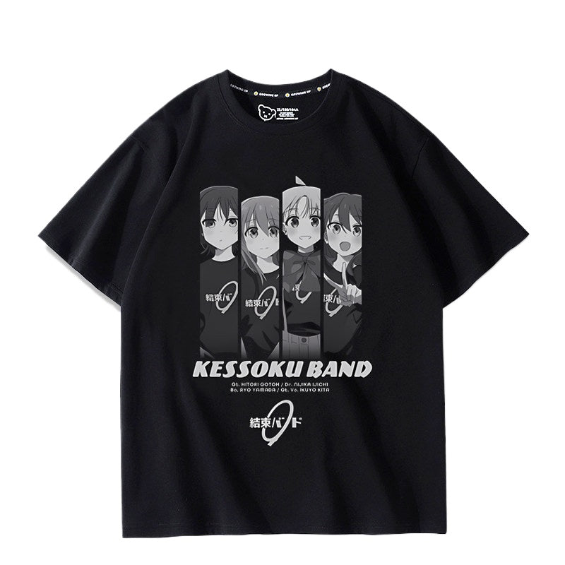 Kessoku Band Group Short Sleeve T-Shirt