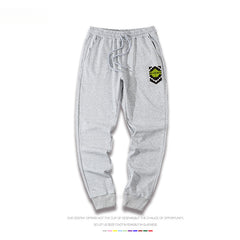 Casual Anime Logo Drawstring Sweatpants