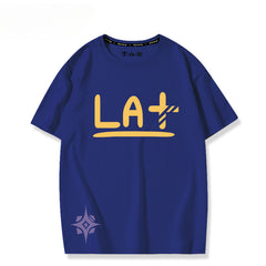 Women's Vtuber Anime Cos Short-sleeved T-shirt