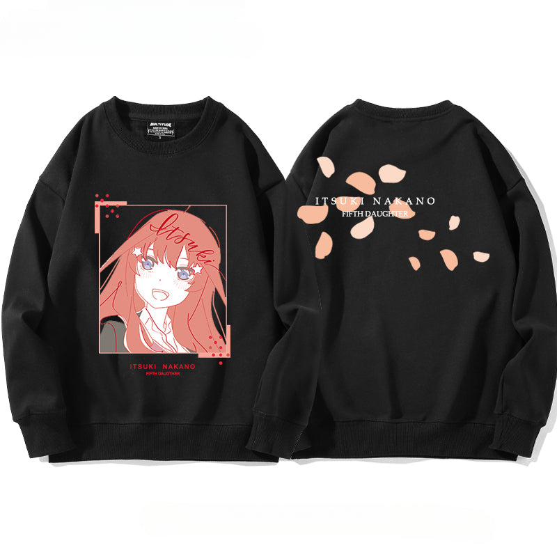 Nakano Anime Crew Neck Sweatshirt