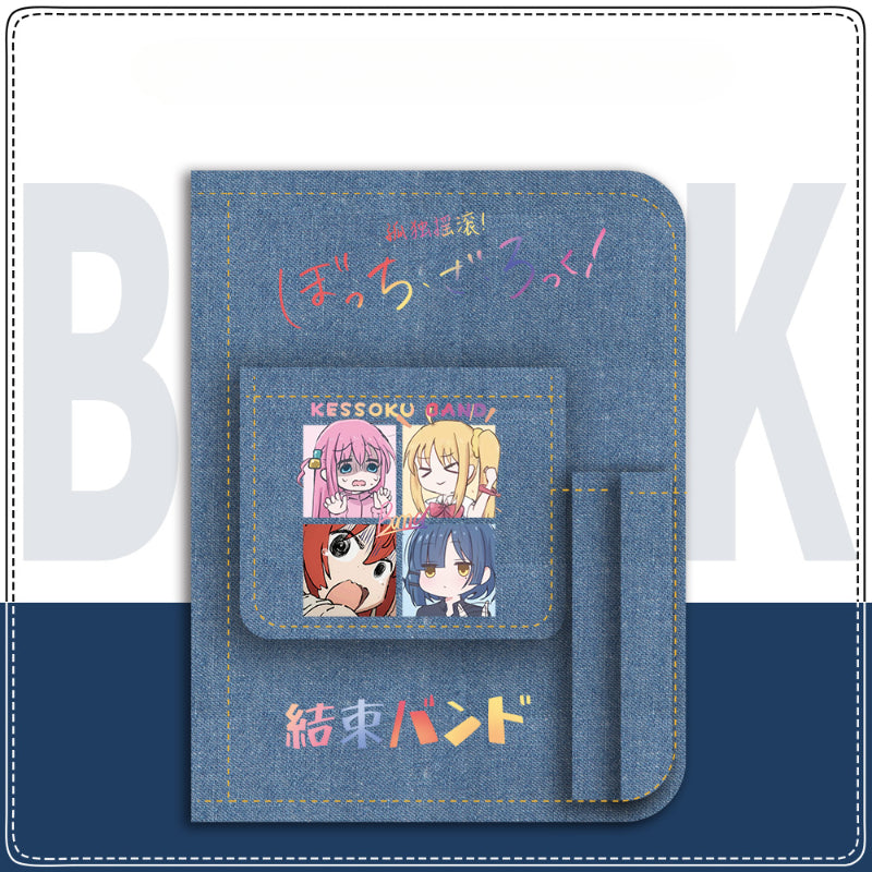 Denim Anime Stationery Notebook