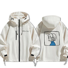 Men's and Women's Yamada Cos Anime Zipper Jacket