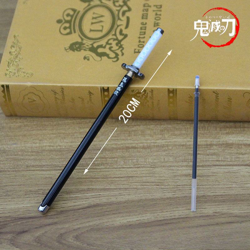 Cool Anime Sword Model Metal Gel Pen