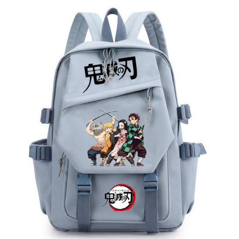 Anime Pattern Printed Large Capacity Backpack