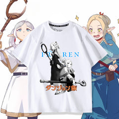 Casual Anime Graphic Short Sleeve T-Shirt