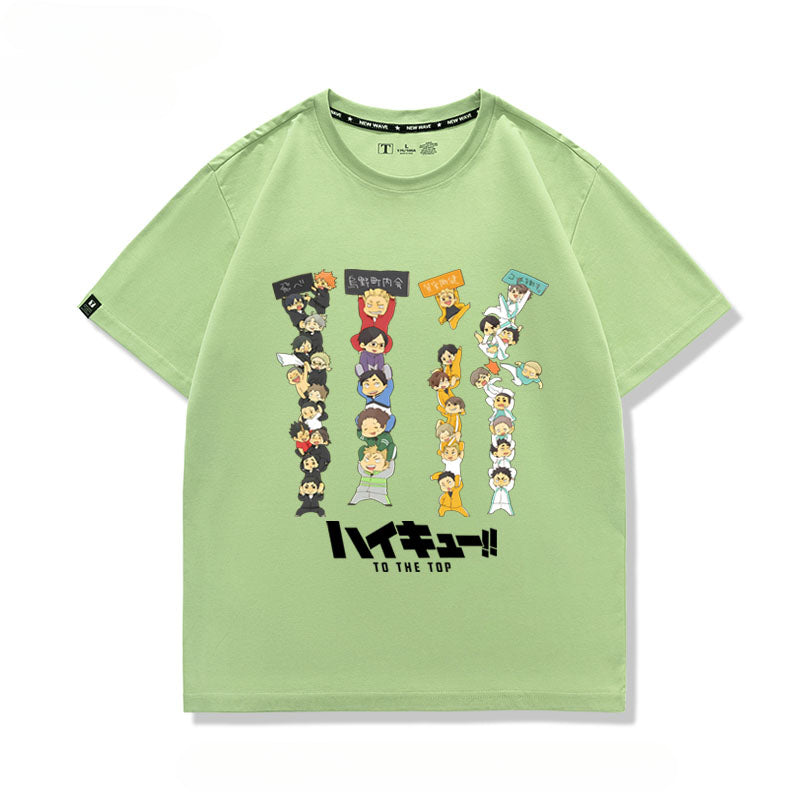 Hinata Anime Loose Short Sleeve T-Shirt