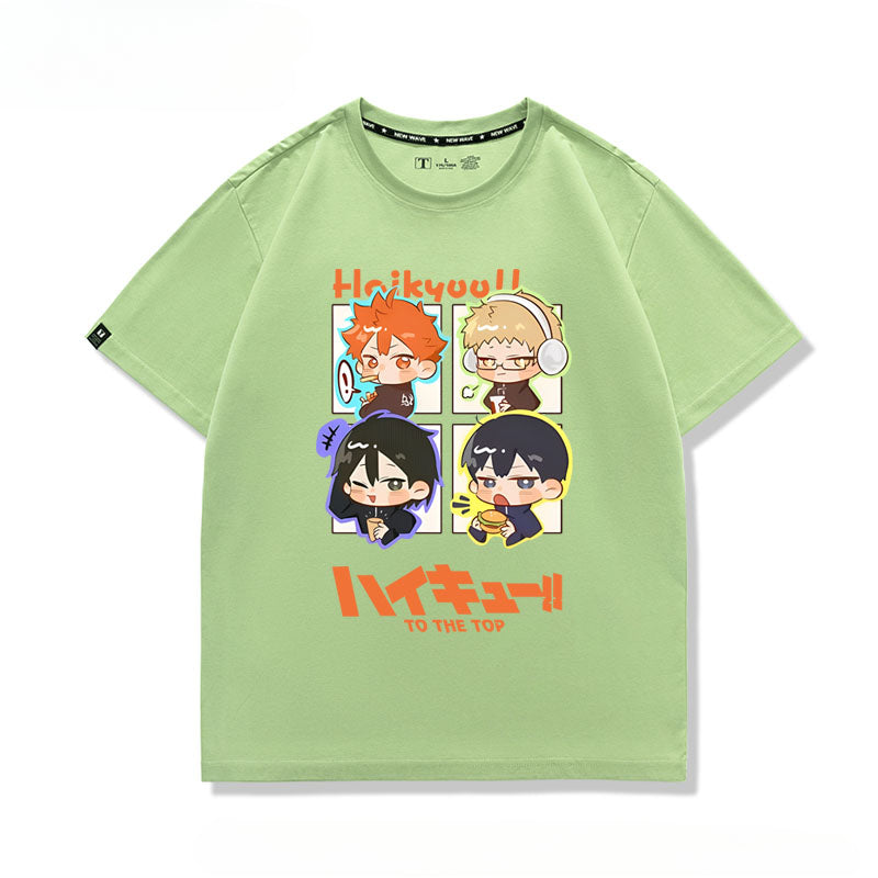 Hinata Anime Loose Short Sleeve T-Shirt