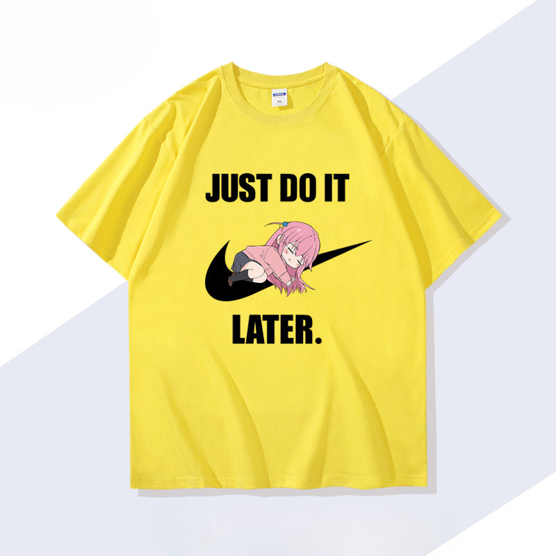 Funny Anime Pattern Short Sleeve T-Shirt