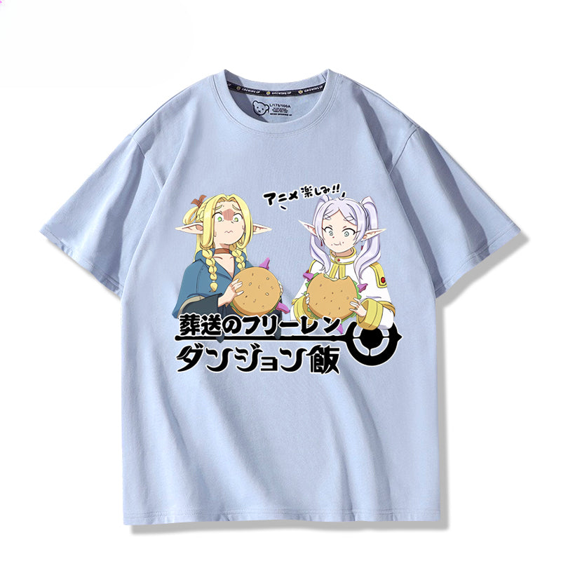 Casual Anime Graphic Short Sleeve T-Shirt