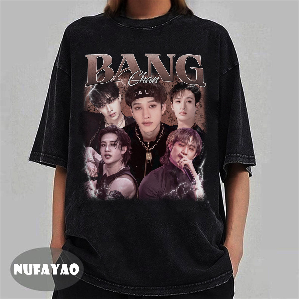 Bang Chan Graphic Aesthetic T-shirt Top