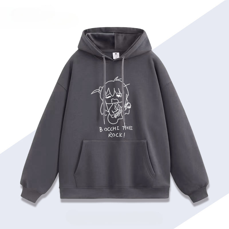Unisex Anime Hitori Pullover Hoodie