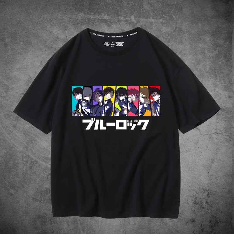 Women's Anime Print Cotton Short-sleeved T-shirt