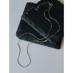 JUHOON Plain Collarbone Chain Necklace