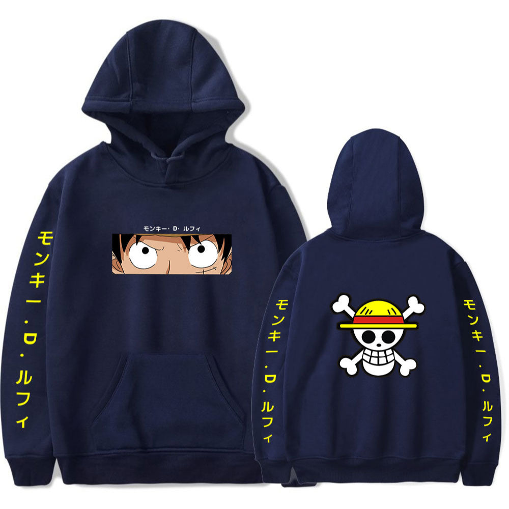 Casual Anime Graphic Printed Unisex Hoodie