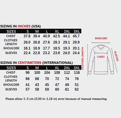 SHINYU Same Letter Long-sleeved T-shirt