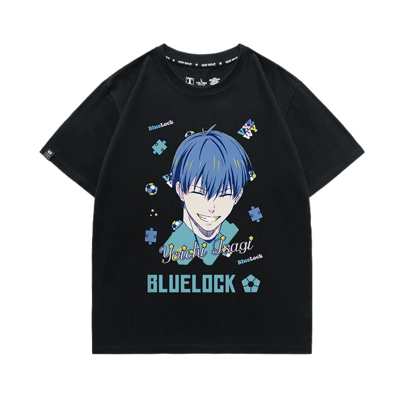 Unisex Anime Printed Short Sleeve T-Shirt