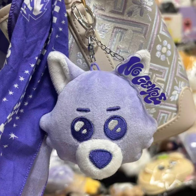BND Purple Doll Pendant Keychain
