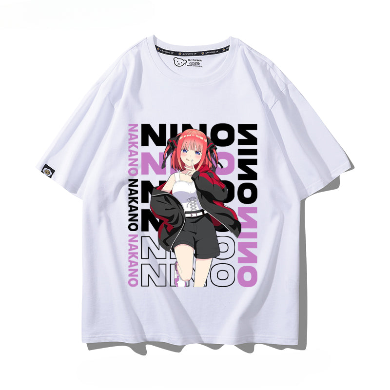 Nakano Anime Short-sleeved T-shirt