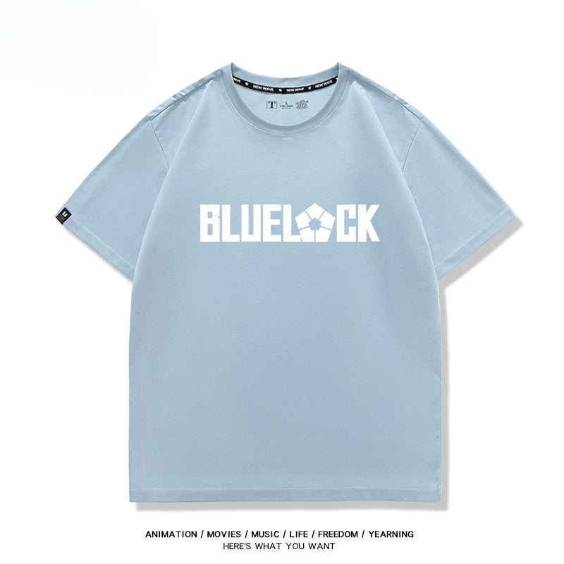 Anime Logo Short-sleeved Summer T-shirt