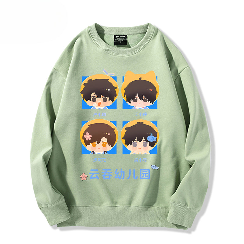 Casual Anime Graphic Women's Sweatshirt