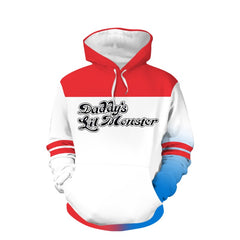 Cool Suicide Squad Cosplay Pullover 3d Hoodie