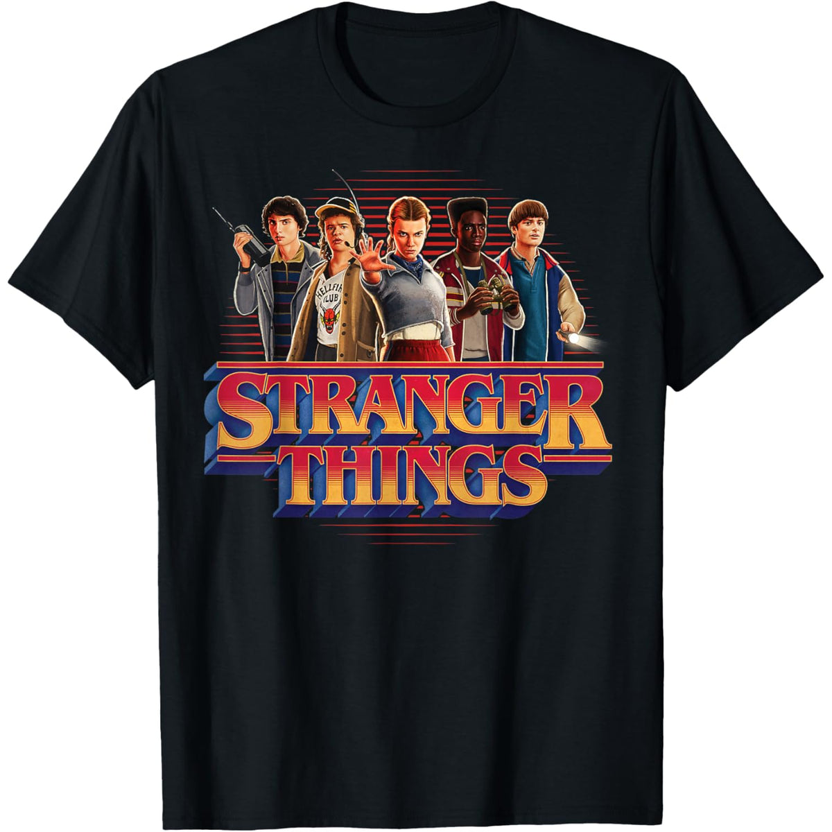 Season 5 Main Crew 80's Style Group Logo T-Shirt