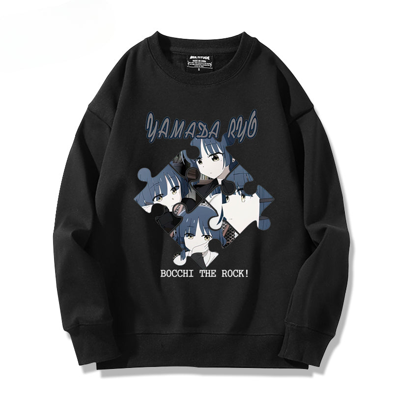 Women's Anime Cos Crew Neck Sweatshirt