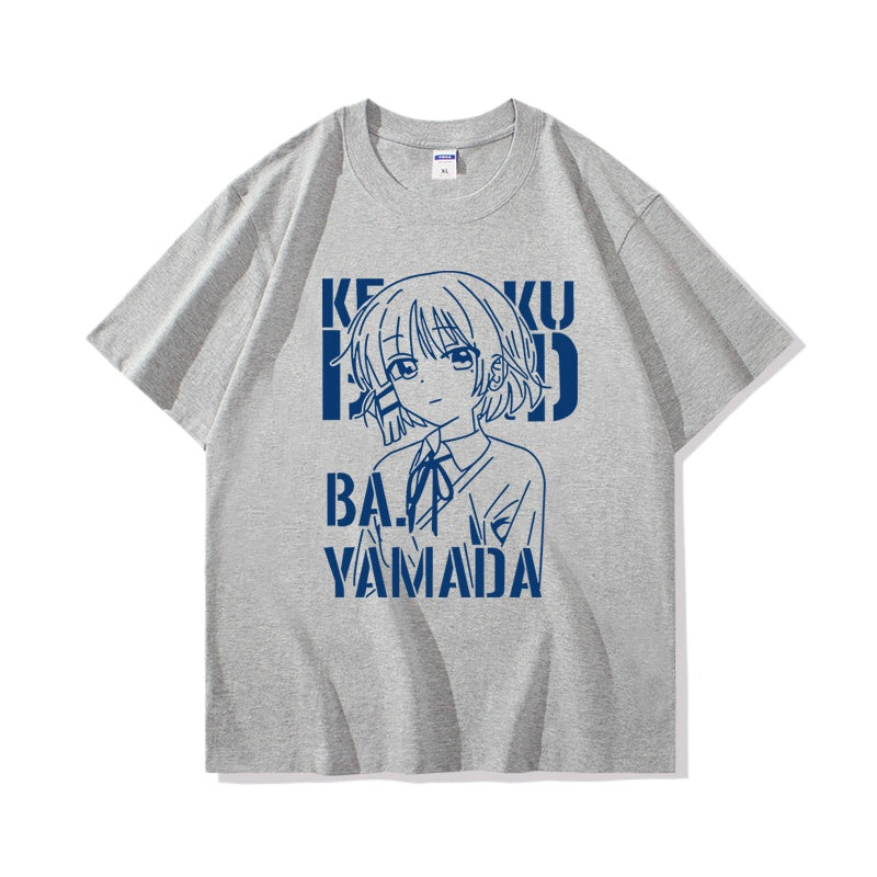 Women's Cotton Anime Short-sleeved T-shirt