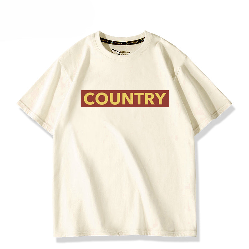 Unisex Anime Letter Cos Short-sleeved T-shirt