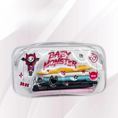 KPOP [SEEYOUHERE] PVC Cosmetic Pencil Bag