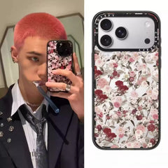 Hyunjin Inspired Aesthetic Floral Phone Case
