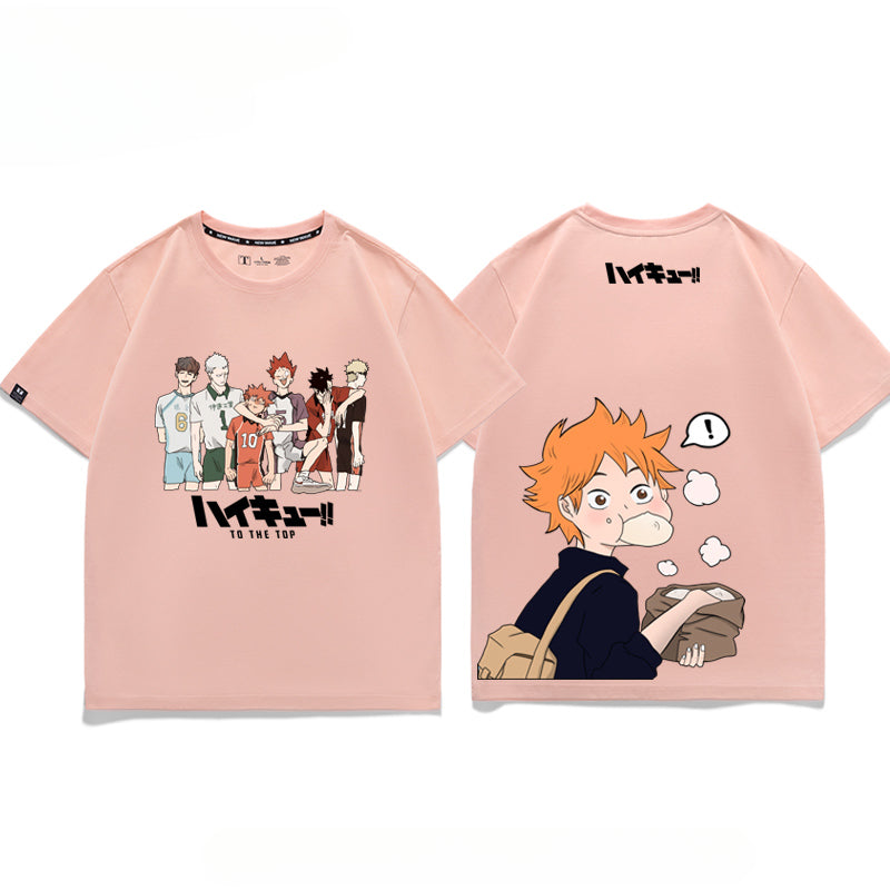 Unisex Hinata Volleyball Cotton T-Shirt