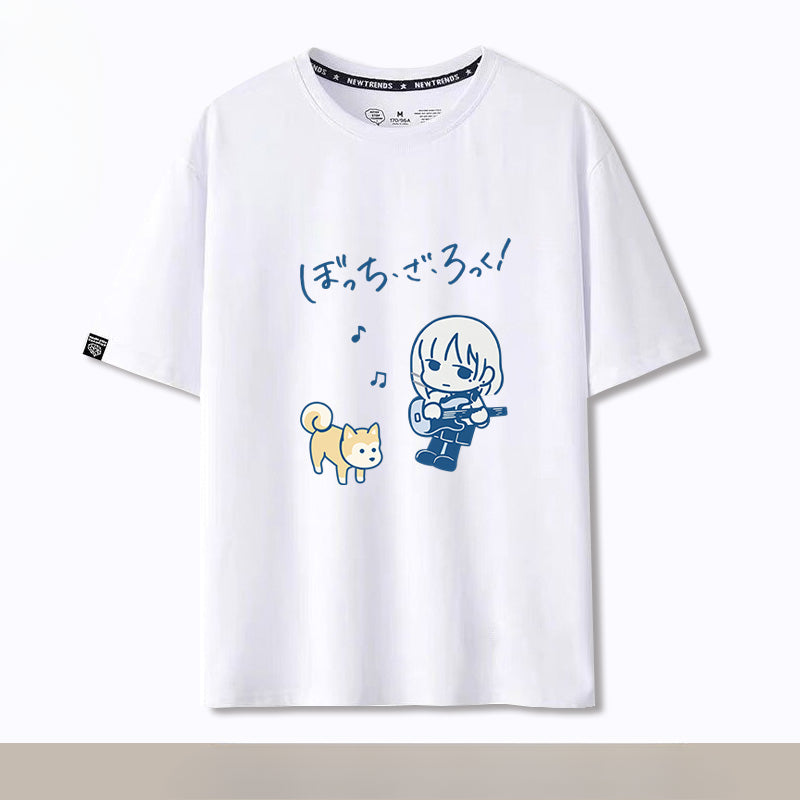 Trendy Anime Short Sleeve Loose T-Shirt