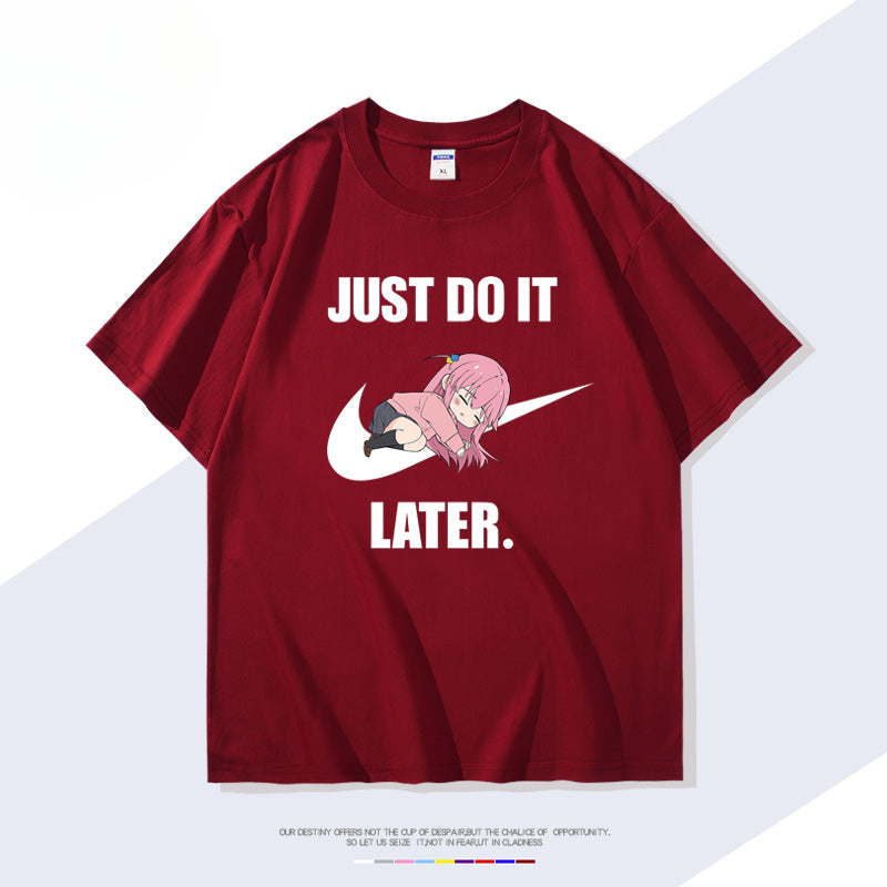 Funny Anime Pattern Short Sleeve T-Shirt